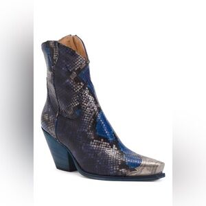 NWT BRAND NEW - Gorgeous snake skin boot from FREE PEOPLE. $300 boots